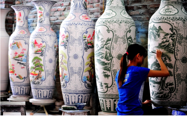Bat Trang Ceramic Village in Hanoi